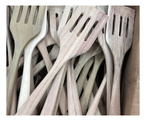 Cuillères en bois sculptées, esthétique vintage, coffret cadeau, bois naturel, personnalisation OEM disponible - Product Image 1