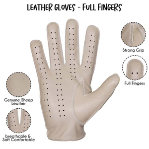 Gants de course unisexes sur mesure 2026, en cuir léger de haute qualité avec votre propre design - Product Image 3