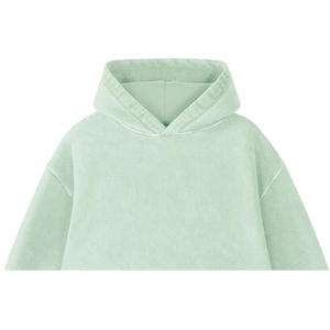 Vestido de Sudadera de Invierno Personalizado para Mujer, 100% Algodón, Felpa, Ecológico, Transpirable, Resistente al Viento, Bordado, Hombros Caídos, Talla Grande - Product Image 2