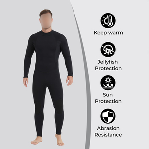 Breathable Mens Diving Suit Lightweight <b>Wetsuit</b> For Tropical Water Diving Surfing Rafting Paddling Comfortable Fit Swim Suit - Product Image 2