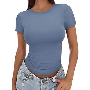 T-shirt décontracté en jersey de coton pour femme Bella Canvas - Product Image 5