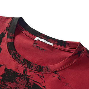 Camiseta para Hombre Barata, Lisa, Negra y Blanca, para Sublimación, 100% Poliéster, Transpirable, con Estampado - Product Image 6