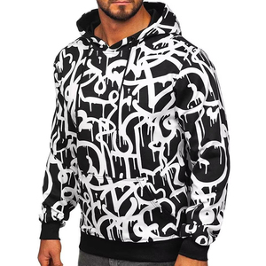 Ensemble de sweats à capuche imprimés par sublimation intégrale pour hommes, sweats à capuche vierges personnalisés pour hommes et sweat-shirts - Product Image 6