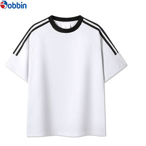 Camiseta Personalizada con Logotipo para Hombre, Talla Grande, Algodón Grueso, Manga Corta, Lisa, Unisex, Personalizable - Product Image 1