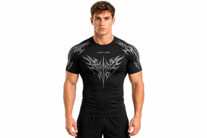 Custom <b>Compression</b> T <b>Shirt</b> <b>Men</b> Gym Fitness Sportswear <b>Compression</b> <b>Shirt</b> Muscle Fit <b>Compression</b> T <b>Shirt</b> 2026 - Product Image 2