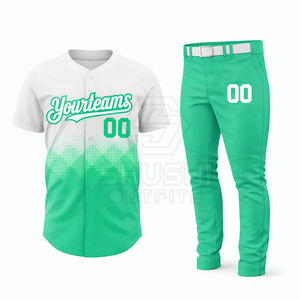 Ensemble personnalisé de maillots et pantalons de softball rayés, vêtements de sport professionnels, broderie, logo imprimé, tenue d'équipe complète - Product Image 6