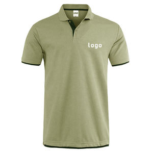 Polos de Hombre de Poliéster de Alta Calidad, Logotipo Personalizado Bordado, Polo de Golf de Algodón para Hombre - Product Image 4