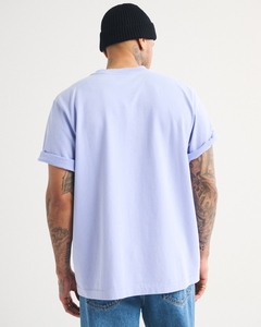 T-shirt pour homme en coton uni, coupe décontractée, col rond, manches courtes, style minimaliste, décontracté, été, personnalisable OEM ODM, vente en gros - Product Image 6