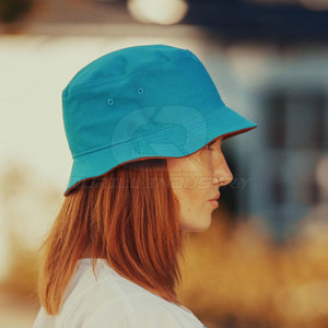 Summer Cotton Bucket <b>Hat</b> Comfortable Soft Material Sun Shade <b>Hat</b> For Beach Holiday Travel Outdoor <b>Walking</b> And Casual Fashion Use - Product Image 3