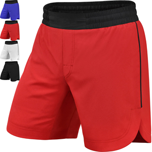 Shorts MMA de qualité professionnelle en microfibre, séchage rapide, pour entraînement en salle, avec logo personnalisé, tissu respirant - Product Image 1