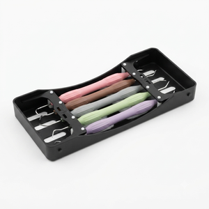 Kit de Instrumentos para Rellenos Dentales de Composite, 5 Piezas, Mango de Silicona, Manual, Clase I, Hecho en Pakistán - Product Image 3