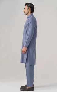 Salwar Kameez uni de haute qualité, vêtements traditionnels indiens et pakistanais pour hommes, tenue islamique moderne pour hommes, fournisseur en gros - Product Image 4