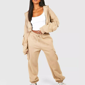 Veste à capuche coupe-vent légère 2-en-1 unie pour l'automne, uniforme de cheerleading pour femmes, 100 % coton, OEM - Product Image 1