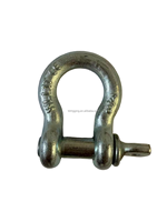 Manille d'ancrage à vis en acier galvanisé 4.75T 6.5T 8.5T 9.5T 12T 13.5T G209 pour levage et usage maritime
