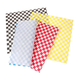 Custom <b>Silk</b> Printed Eco-Friendly Recyclable Wood Pulp Folding Greaseproof Microwave Safe Restaurant Use Sandwich Food Wrap Paper - Product Image 1