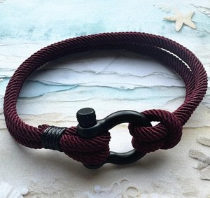 Minimalist Braided Leather and Cotton Children's Cute <b>Bracelet</b> Durable Handcrafted Adjustable Cord for Anniversary - Product Image 2