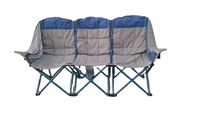 Vente en gros de chaises de plage pliantes légères et pliables en métal d'usine de chaises de camping avec logo personnalisable d'extérieur