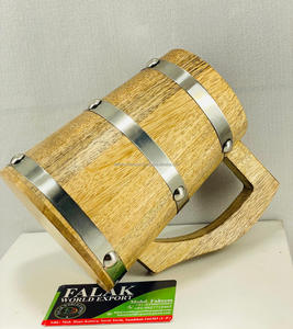 Bamboo Wine Beer <b>Mugs</b> Coffee Cup Water Bottle Unique Style Wood Tea Cup From Falak World Export - Product Image 5