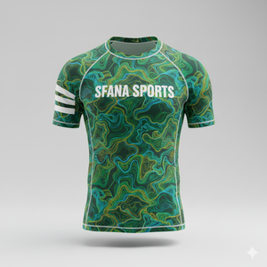 Camiseta de Surf Unisex de Poliéster con Protección Solar UPF 50+, Secado Rápido, Transpirable, Ecológica, Protección UV, Manga Larga - Product Image 1