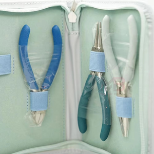 Heavy-Duty Stainless Steel Hair <b>Extension</b> Pliers for Crimping and Removing Micro <b>Beads</b> for Professional Hair Stylists tools - Product Image 2