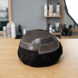 Perruque en cheveux humains de haute qualité Taz Hair Bangladesh, base en soie, grande taille de bonnet, dentelle transparente, blonde, densité 100%, best-seller - Product Image 1