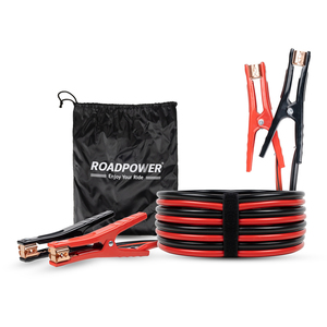 Cables de Arranque de Alta Resistencia ROADPOWER 4000A, 16 pies, 99.9% Cobre Puro, Seguros y Resistentes para Autos, Camionetas y SUVs - Product Image 6