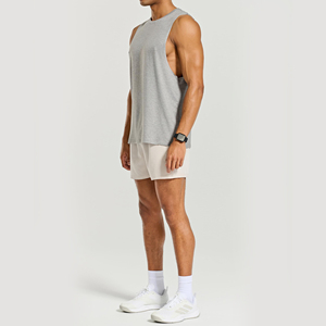 Camiseta Deportiva Casual para Hombre ELVE WEAR, Transpirable, de Secado Rápido, Ecológica, de Poliéster/Algodón, Cuello Redondo, a la Moda para Adultos - Product Image 2