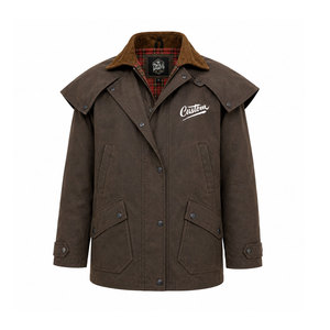 Manteau Trench Homme Simple Boutonnage, Manteau Long Décontracté, Manteau de Pluie Élégant pour Homme - Product Image 1