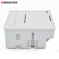 Imprimante de reçus matricielle intégrée Brightek WH-E16 58 mm avec interface RS232/TTL, résolution 240 points/ligne