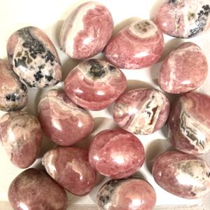 Wholesale High Quality IGCI Certified Natural <b>Pink</b> Rhodochrosite Tumbled Stone Crystal Gemstone for <b>Healing</b> - Product Image 3