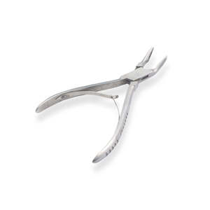 Rongeurs à os Cleveland 4 17cm, instrument chirurgical orthopédique manuel, forceps à double action en acier inoxydable médical pour la coupe des os - Product Image 2