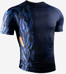 Conjunto de Entrenamiento MMA Personalizado al por Mayor para Hombre: Rashguard y Pantalones Cortos para Fitness, Jiu Jitsu, Grappling y Ropa de Combate - Product Image 1