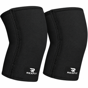 Wholesale Neoprene <b>Knee</b> Sleeve for Strength Training Weightlifting Sports <b>Compression</b> <b>Support</b> OEM Factory Manufacturer - Product Image 3