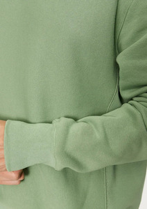 Sudadera de cuello redondo para hombre, holgada, de manga larga, de forro polar, 100% algodón, resistente al pelusamiento, para primavera y otoño - Product Image 4