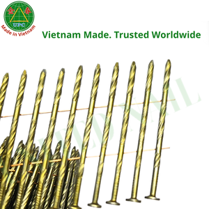 1-3/4 Inch X 0.092 Bulk Coil <b>Nails</b> 9000pcs Screw Shank Steel Checkered Custom Size Pallets | clavo en rollo - Product Image 1