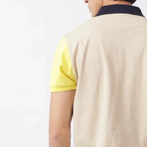 เสื้อโปโลผู้ชายลำลอง ขายดี ดีไซน์ใหม่ รับทำโลโก้ สีพื้น ระบายอากาศได้ดี สำหรับผู้ชาย OEM - Product Image 2