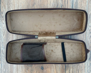 Étui de voyage pour fer à friser en cuir résistant à la chaleur, en cuir de vachette, parfait pour organiser les outils de coiffure - Product Image 5