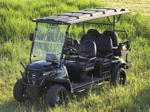 Kereta Golf elektrik, jalan hukum, listrik, 3-4 kursi 60V 4-7000W, tur tenaga surya, Kereta Golf Off Road - Product Image 2