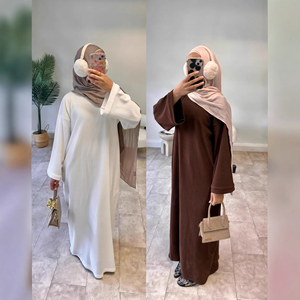 ชุดอาบายะสำหรับวันอีด ผู้หญิง จาลับบียะห์ ดูไบ มุสลิม ชุดมิดชิด โมเดสต์ เวสติโดส โมร็อกโก ชุดรอมฎอน อาบายะห์ คาฟตัน อิสลาม อาหรับ เสื้อคลุมยาว 2026 - Product Image 5