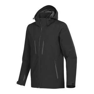 Chaqueta Táctica de Senderismo Resistente al Agua, con Forro Polar, Múltiples Bolsillos, para Caza y Trekking, Color Negro - Product Image 4
