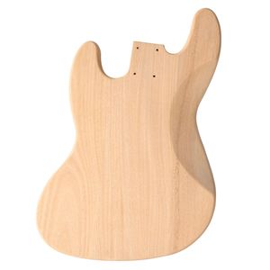 Kit de guitare basse électrique 6 cordes pour débutants avec côtés en palissandre, corps en acajou et manche en érable - Product Image 5