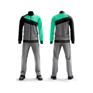 Nouvel ensemble de sportswear décontracté d'hiver pour homme, respirant, uni, de conception personnalisée, avec sweat à capuche zippé et pantalon de survêtement doux et luxueux - Product Image 6