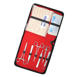 Kit Completo de Sutura Eléctrica para Práctica Ortopédica, Instrumentos de Acero Inoxidable, Almohadilla de Silicona Realista para Uso Médico y Veterinario - Product Image 1