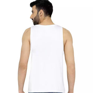 Débardeurs de sport pour homme à séchage rapide, unis, pour la sublimation, pour la course, l'exercice musculaire et la gym, vente en gros - Product Image 2