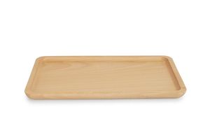 Plateau de service rectangulaire en bois massif fait main, décoration de table moderne, plateau en bois naturel artisanal pour la décoration de la maison - Product Image 4