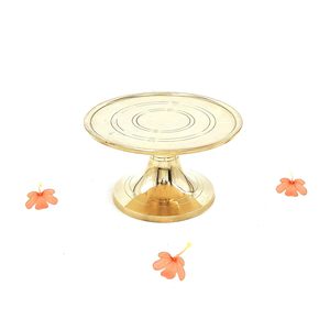Soporte Chowki de Latón de Alta Calidad (Mediano), Pedestal Tradicional para Oración, para Ídolos y Diyas - Product Image 5