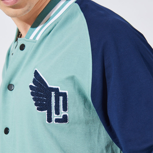 Custom Vintage School College <b>Mens</b> Varisty <b>Jackets</b> <b>Leather</b> sleeves Wool Letterman Crop Varsity <b>Jacket</b> ladies baseball chenille - Product Image 5
