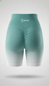 กางเกงขาสั้นเอวยางยืด ระบายอากาศ แห้งเร็ว เหมาะสำหรับฟิตเนส โยคะ ยกน้ำหนัก ออกกำลังกาย กระชับสัดส่วน สำหรับผู้หญิง - Product Image 5