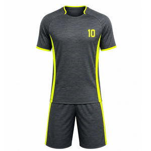 Ensemble d'uniformes de football pour hommes professionnels, séchage rapide, sublimation rouge et blanc, vêtements de sport d'entraînement - Product Image 5