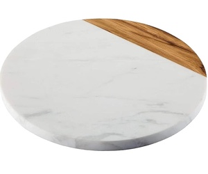 Hermosa tabla de quesos de madera con mango de metal, barra para el hogar, corte de madera de bambú, verduras y corte de queso para Cocina - Product Image 2